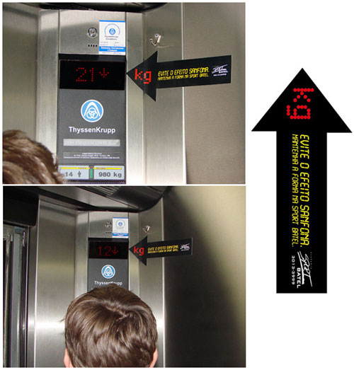Sport Batel Gym: Elevator