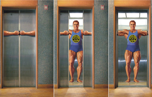 Gold's Gym: Elevator