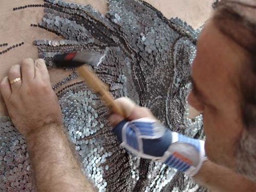 Nail Mosaic Art