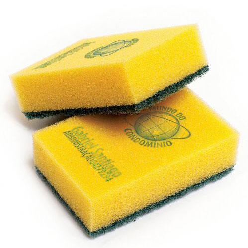 Mundo do Condomínio cleaning products: Sponge card