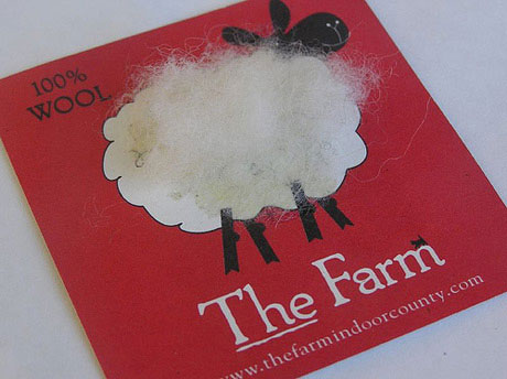 Decorate your card with a bit of fluff