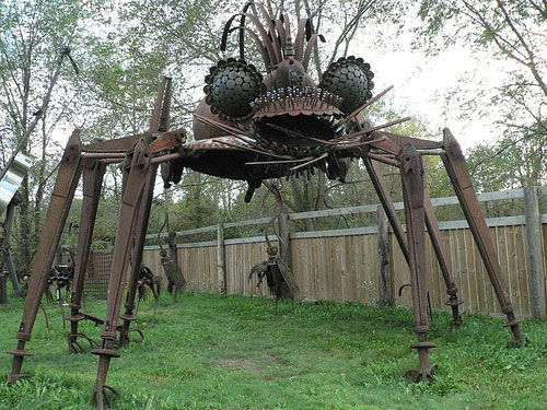 Incredible Scrap Metal Sculpture Park by Dr. Evermor