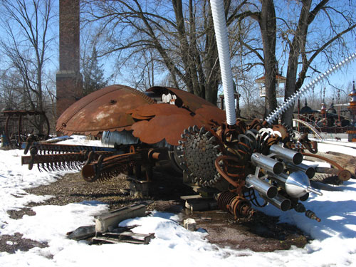 Incredible Scrap Metal Sculpture Park by Dr. Evermor
