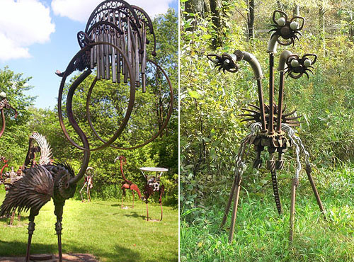 Incredible Scrap Metal Sculpture Park by Dr. Evermor