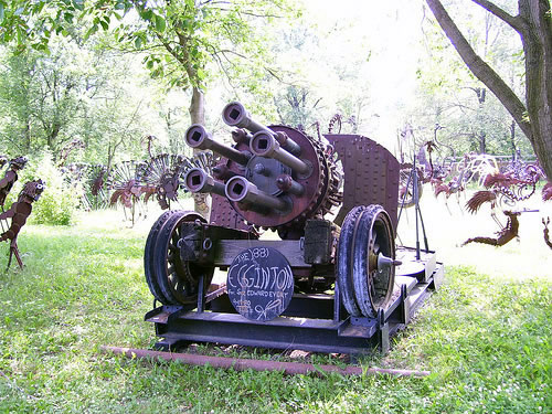 Incredible Scrap Metal Sculpture Park by Dr. Evermor