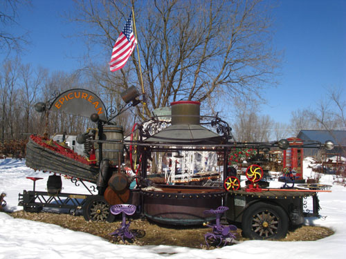 Incredible Scrap Metal Sculpture Park by Dr. Evermor