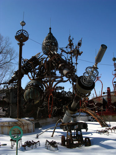 Incredible Scrap Metal Sculpture Park by Dr. Evermor