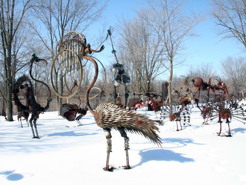 Incredible Scrap Metal Sculpture Park by Dr. Evermor