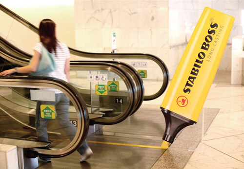 Stabilo: Non-stop Escalator