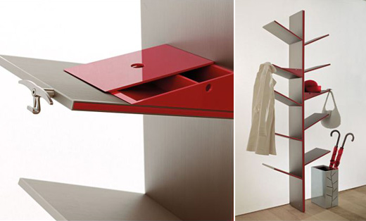 Nature Inspire Bookshelves Design