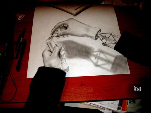 Awesome 3D Pencil Art