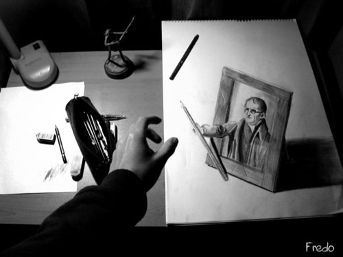 Awesome 3D Pencil Art