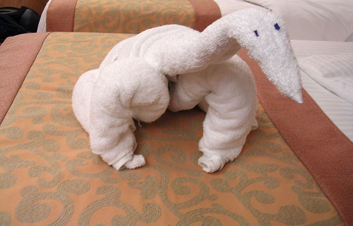 Animal Towel Sculpture
