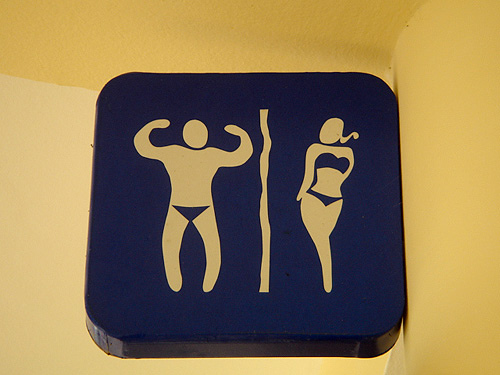 Unusual Washroom Signs