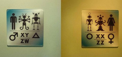 Unusual Washroom Signs