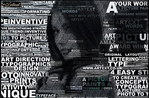 Typography Portrait