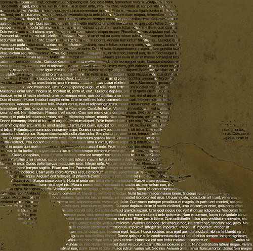 Typography Portrait