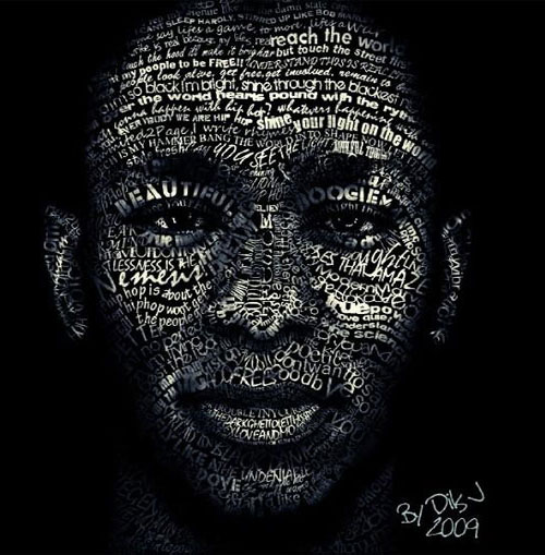 Typography Portrait