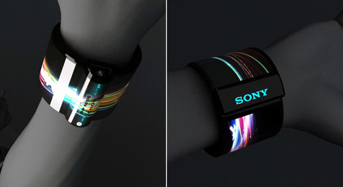 Sony Futuristic Computers Concept On Your Wrist!