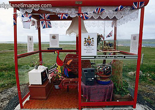 Sofa, TV and curtains: Most comfortable bus stop ever