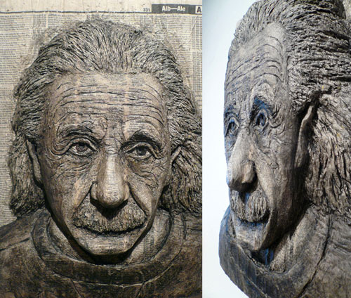 Incredible Phone Book Carvings