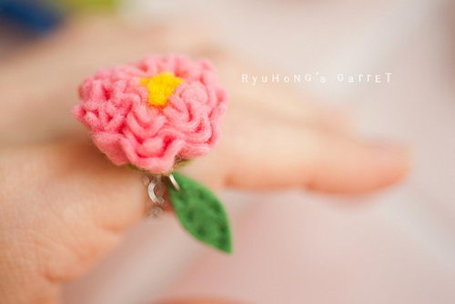 Handmade Flower Ring