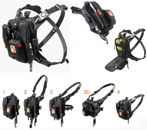 Covert Escape RG Harness System Bags