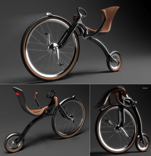 folding bike design