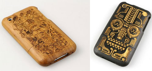 Beautiful Bamboo Case for iPhone 4g