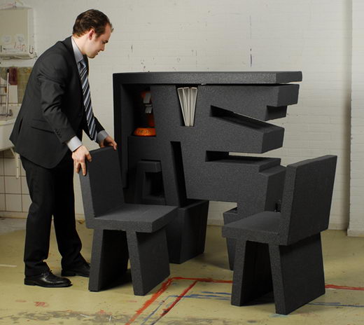 Portable Office made from EPS Foam