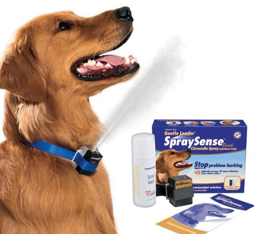 The Bark Deterring Spray Collar