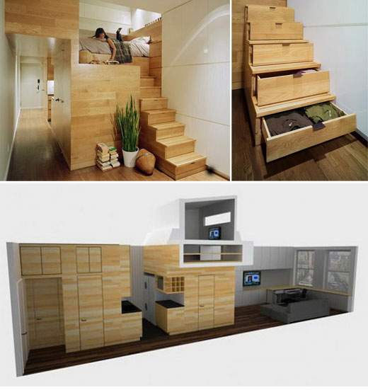 Economic Design: Small Apartment with full functionality