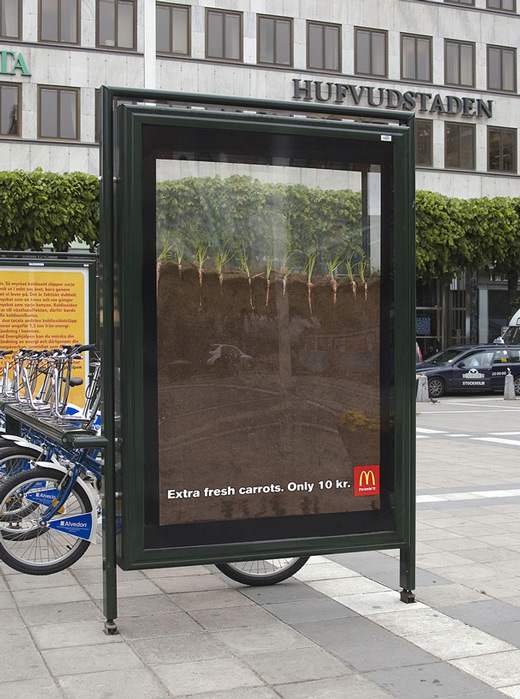 20 Creative and Smart McDonald's Advertisement Designs over World