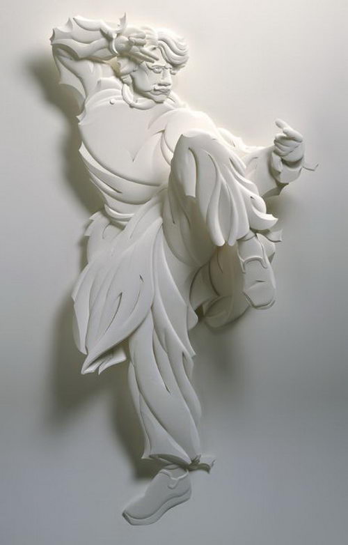 Amazing 3D Paper Sculpture by Jeff Nishinaka – Design Swan