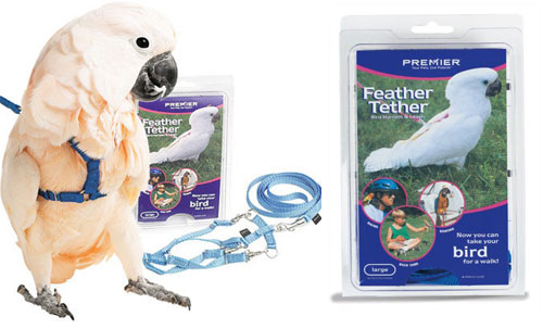 Premier Feather Tether Bird Harness, Petite