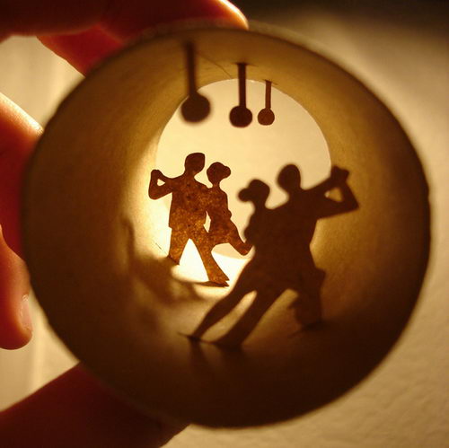 Amazing Paper Cut: World in a Toilet Paper Roll