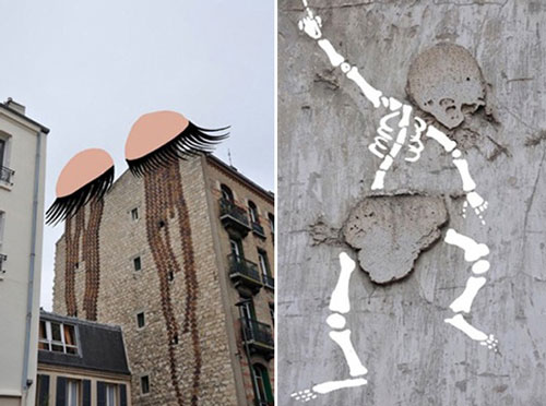 Funny and Creative Street Art from Sandrine Estrade Ball