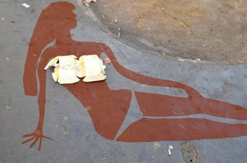 Funny and Creative Street Art from Sandrine Estrade Ball