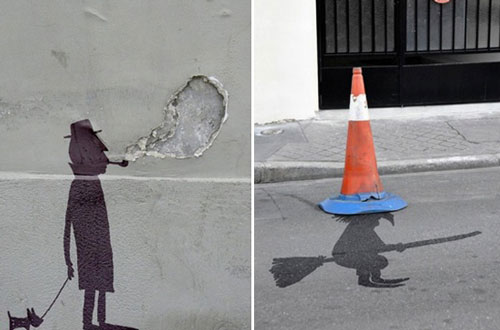 Funny and Creative Street Art from Sandrine Estrade Ball