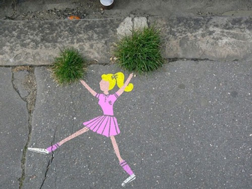 Funny and Creative Street Art from Sandrine Estrade Ball