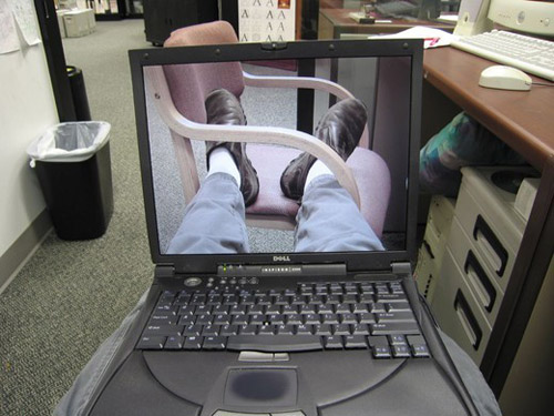 Illusion Trick, See Through Screen Photos