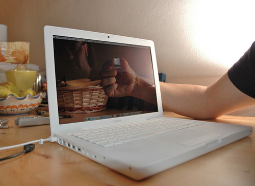 Illusion Trick, See Through Screen Photos