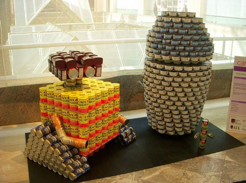 19 Geek Inspired Can Sculptures