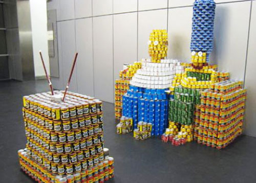 19 Geek Inspired Can Sculptures