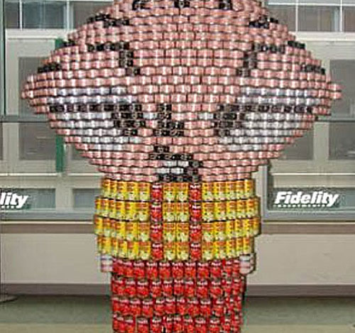 19 Geek Inspired Can Sculptures