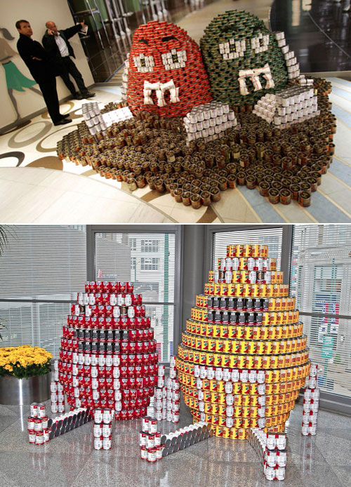 19 Geek Inspired Can Sculptures