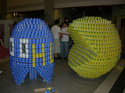 19 Geek Inspired Can Sculptures