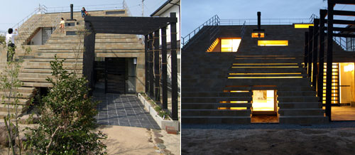 Creative Stairs House from Japan