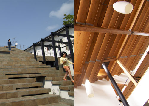 Creative Stairs House from Japan
