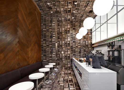 Amazing Library Inspired Café Design